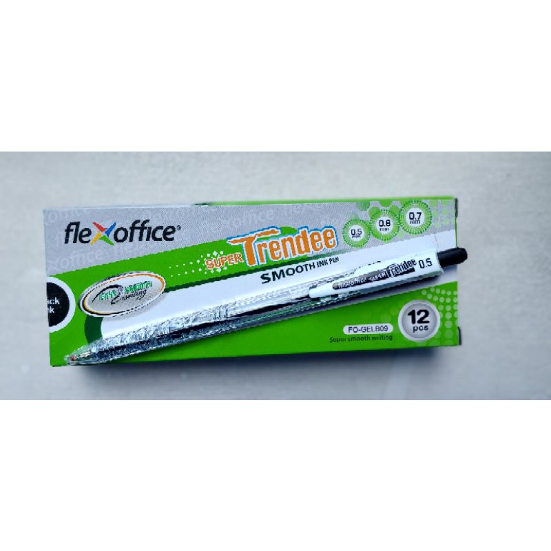 

bolpoint trendee/bulpen flexoffice trendee/bolpoit cetekan isi (12pcs)