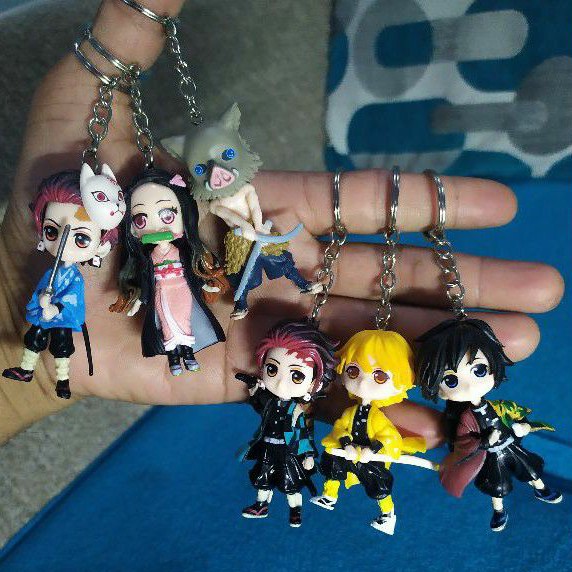 Gantungan kunci/tas/Action Figure KIMETSU NO YAIBA Demon Slayer Tanjiro