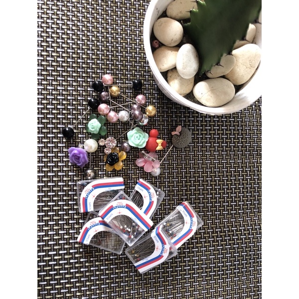 TUSPIN HIJAB TERMURAH/TUSPIN HIJAB KARAKTER/TUSPIN HIJAB POLOS