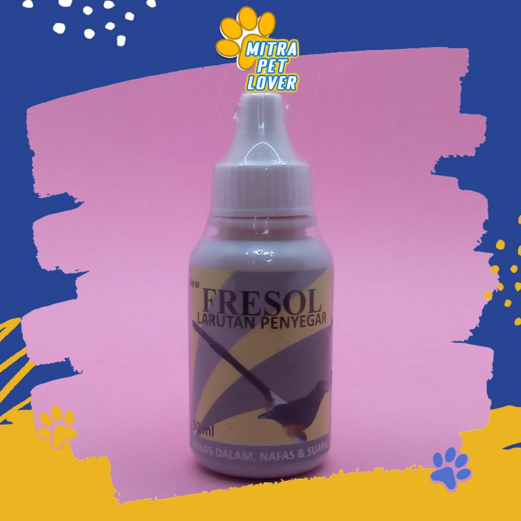 OBAT PANAS DALAM BURUNG - FRESOL DROP 30 ML ORIGINAL - LARUTAN PENYEGAR BURUNG ATASI BATUK ASMA PILEK- SUARA JADI JERNIH &amp; GACOR - MURAH ASLI BERKUALITAS - PET ANIMAL HEALTHCARE &amp; VETERINARY TAMASINDO OBAT &amp; VITAMIN HEWAN BINATANG PELIHARAAN MITRAPETLOVER