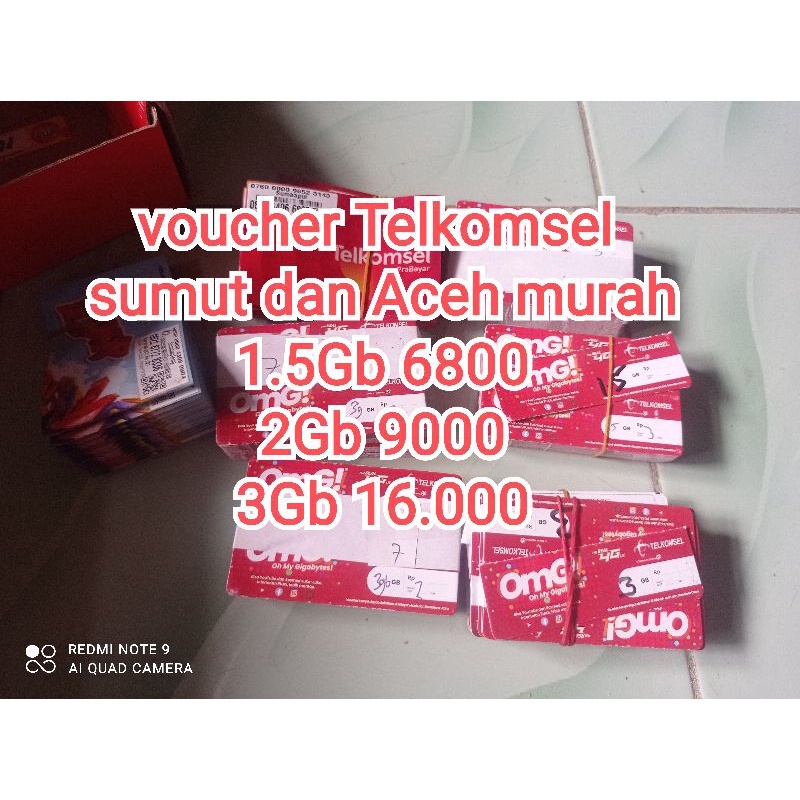voucher Telkomsel Sumut dan Aceh zona 1 murah