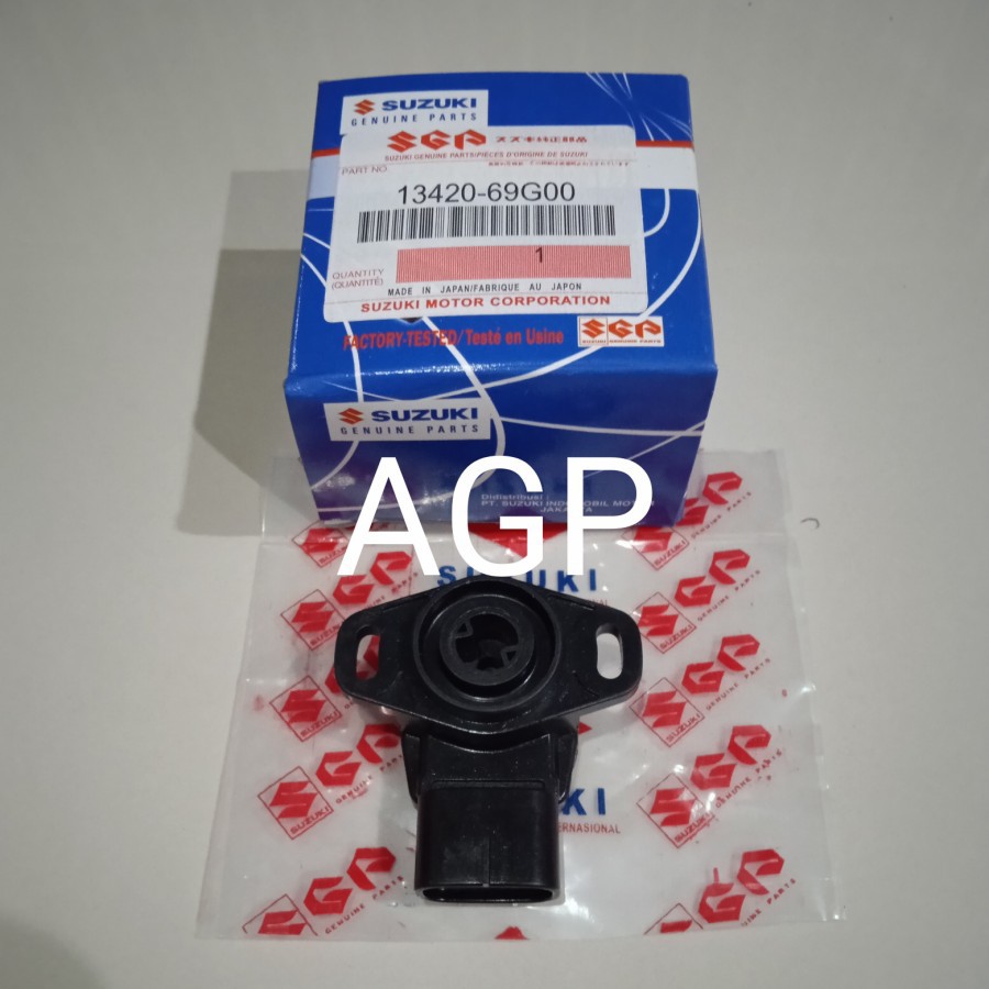 Sensor TPS Sensor Trotol Body Original Putar Kanan Aerio Wagon Vitara