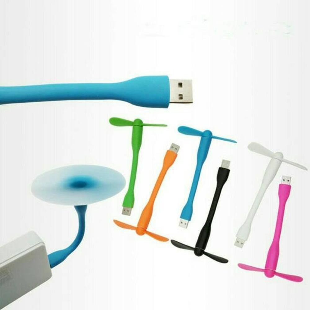 ORIGINAL KIPAS XIAOMI KIPAS USB MINI 2 BALING BAMBU FLEXIBLE POWERBANK BRANDED