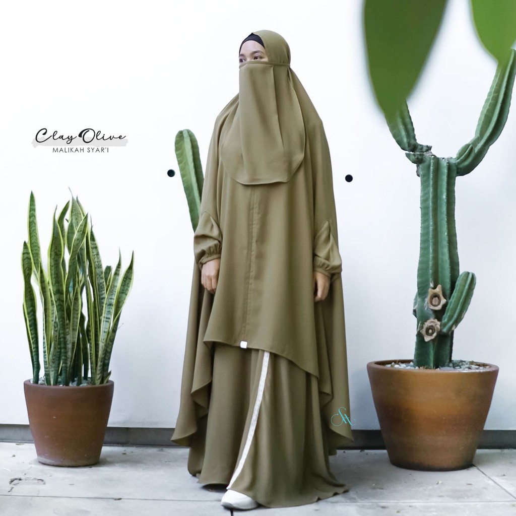 Set Gamis Malikah Lace by Simply Happy