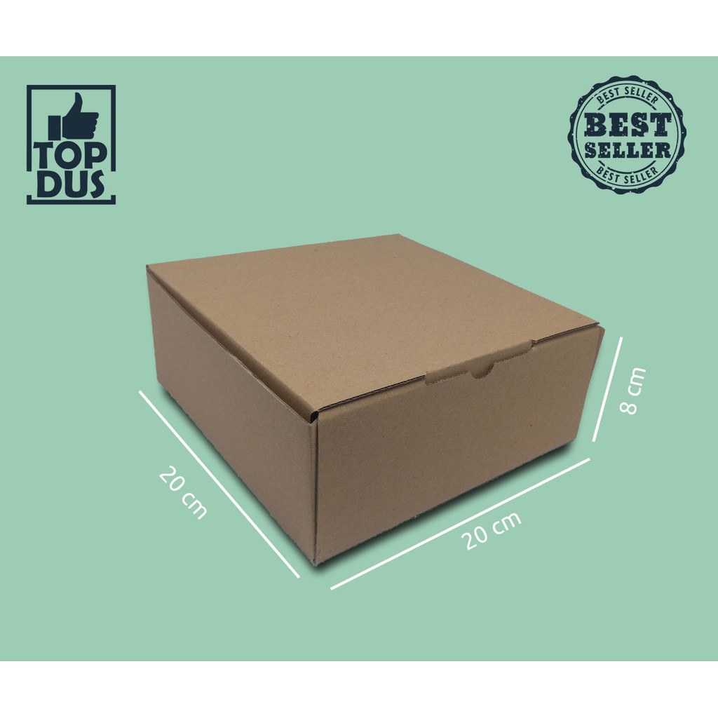 

Dus 20x20x8 Box Kardus Die Cut Model Pizza Bahan Premium Harga Murah