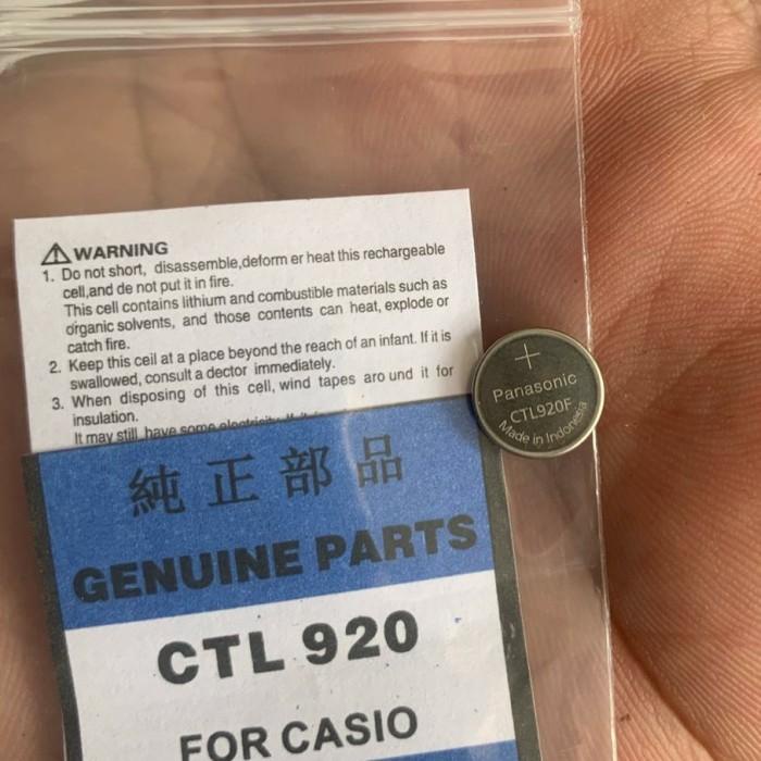 Batre CTL tough sollar panasonic CTL920F original panasonic CTL 920 C