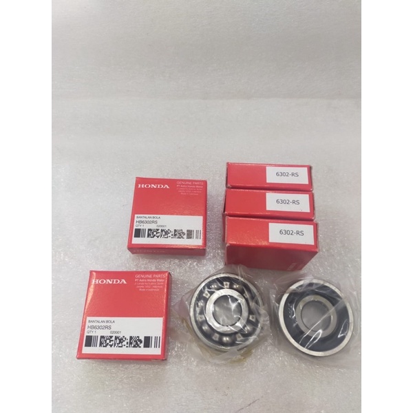 LAHER BERING BEARING MOTOR 6302 RS HONDA