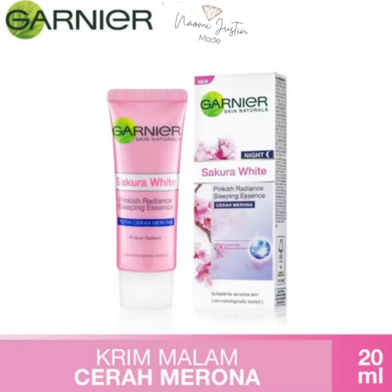 Garnier Light Bright Complete / Sakura Glow Travel Kit 1paket isi 5