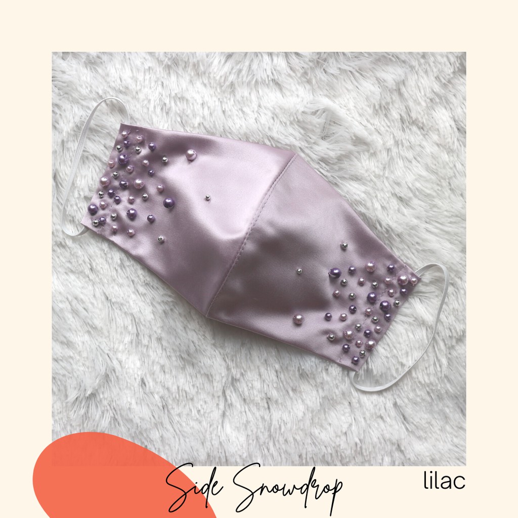 Snowdrop Side Masker Kondangan Mewah By Faymask Part 2