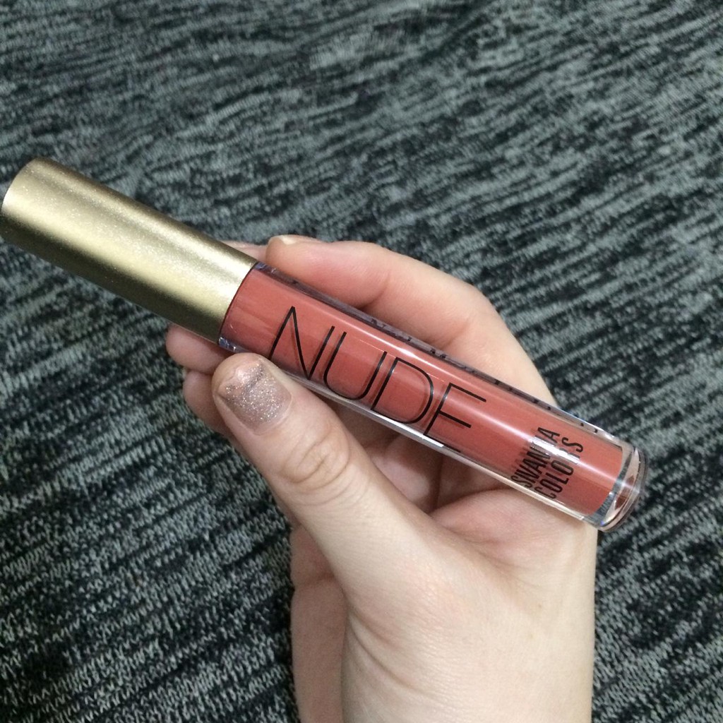 Sivanna Colors Luxury Nude Matte Lip Liquid
