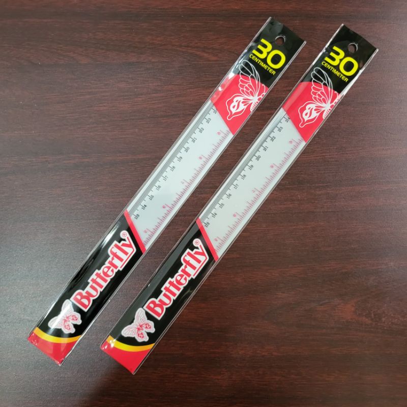 

PENGGARIS PLASTIK BUTTERFLY 30 CM