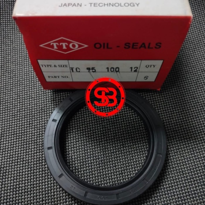 Oil Seal TC 75 100 12 TTO / 75.00 100.00 12.00 / 75x100x12 TTO