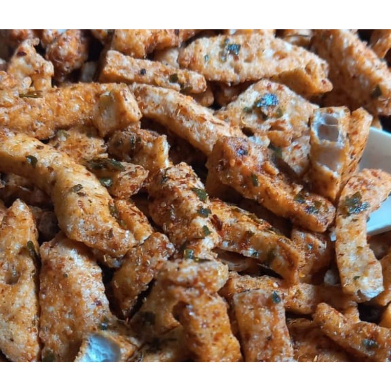 

Basreng Baper Pedas Daun Jeruk viral