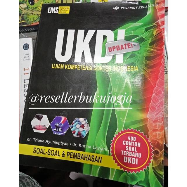 Buku UKDI Update ORI - Buku Uji Kompetensi Dokter Indonesia Soal Soal & Pembahasan TRIANA ERLANGGA