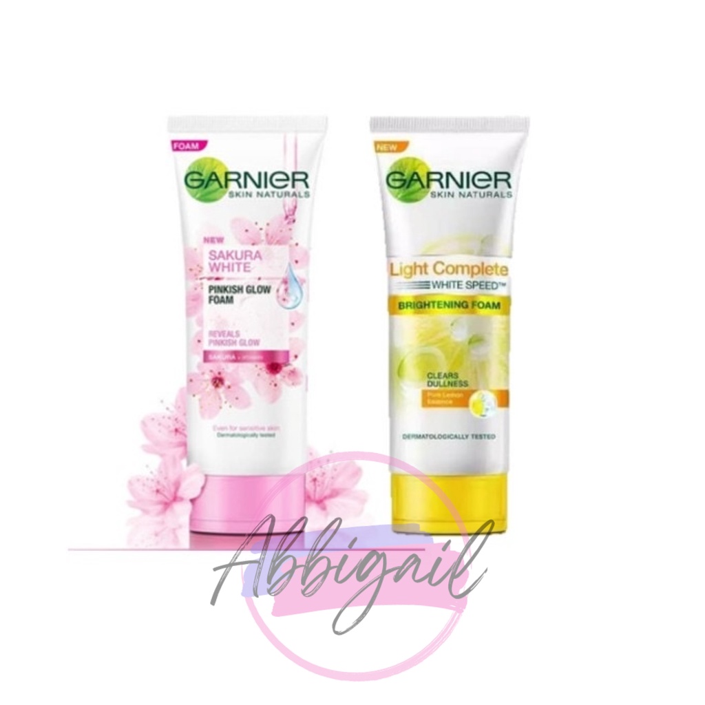 𝘈𝘉𝘎✰ Garnier Facial Foam 50 100 ML /  Garnier Glow Sakura / Garnier Face Wash / Garnier Sakura White 2003