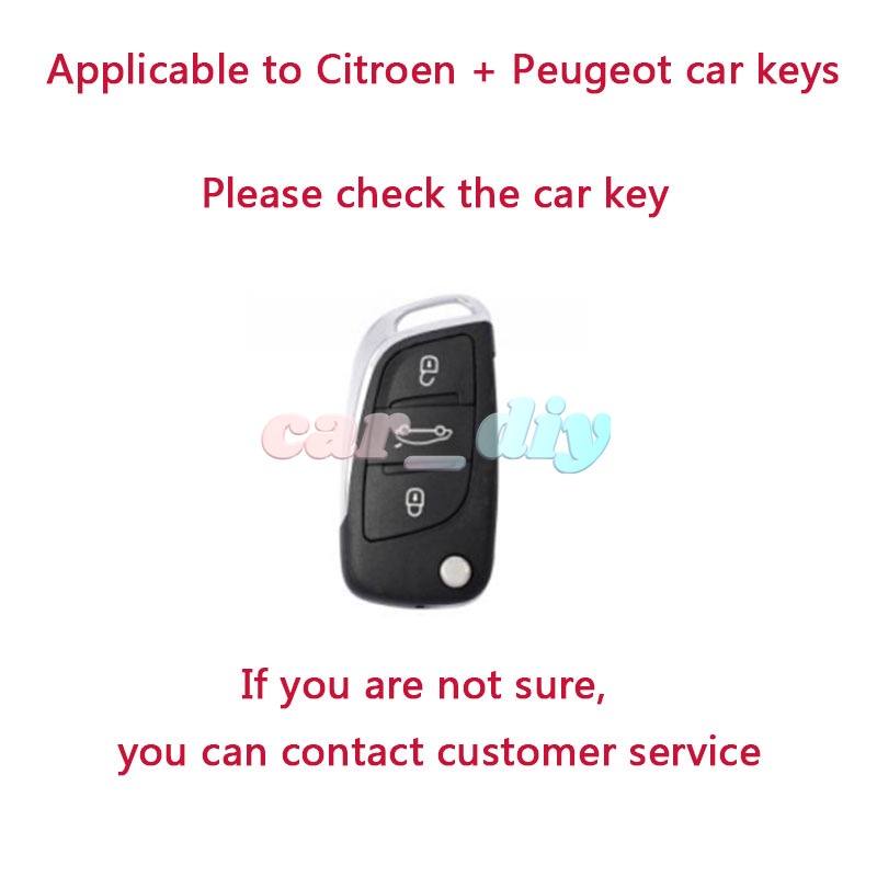 Casing Kunci Mobil Model Flip Untuk Citroen C1 C2 C3 C4 C5 XSARA PICA For Peugeot 306 407 807 DS DS DS3 D4 DS6