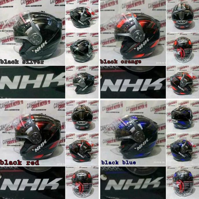 Kualitas Terbaik Helm Nhk Gladiator 2visor BARANG BAGUS