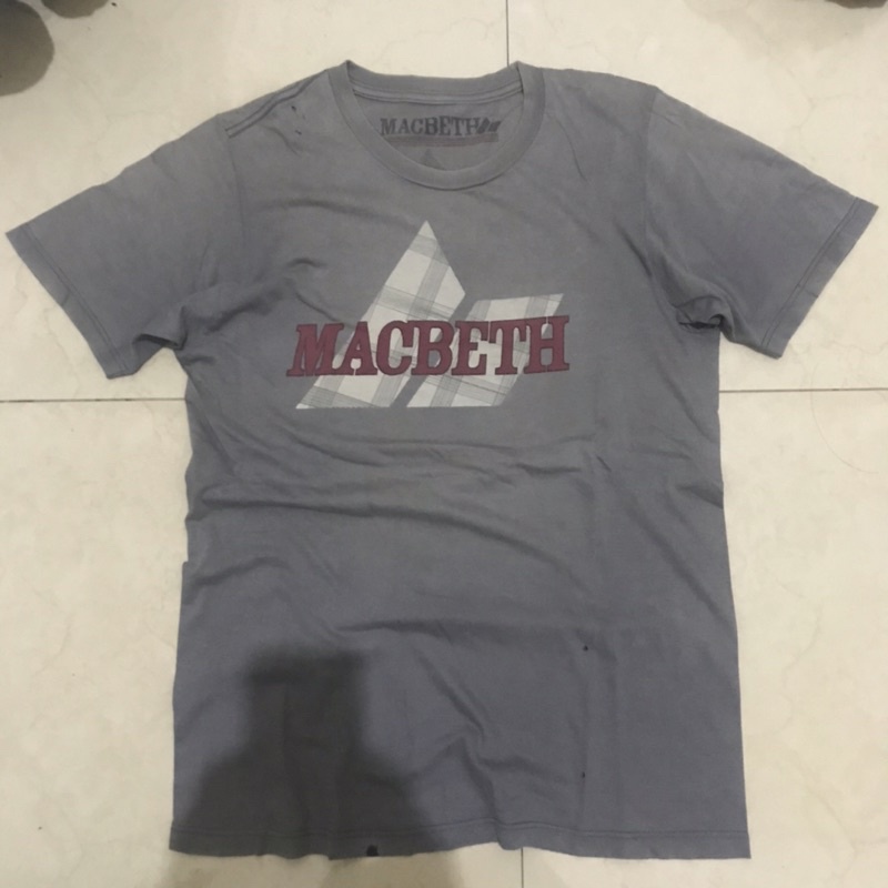 kaos macbeth logo plaid original