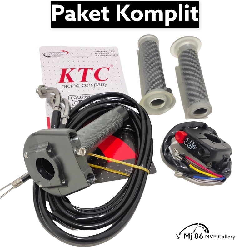 Gas Spontan Ktc 2 Kabel Universal Nmax Aerox Pcx R15 Vixion Ninja Cbr Gsx Satria Fu Tiger