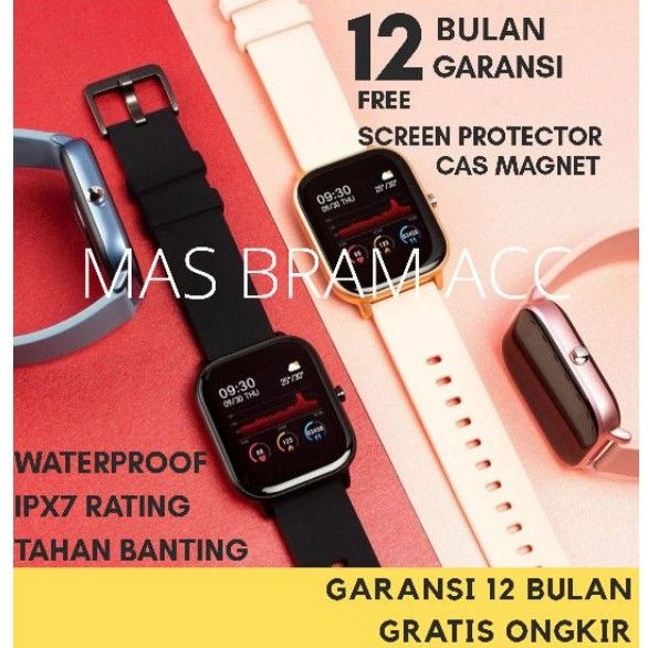 [GARANSI 12 BULAN] SMARTWATCH SpO2 AMAZFIT GTS BIP by P8