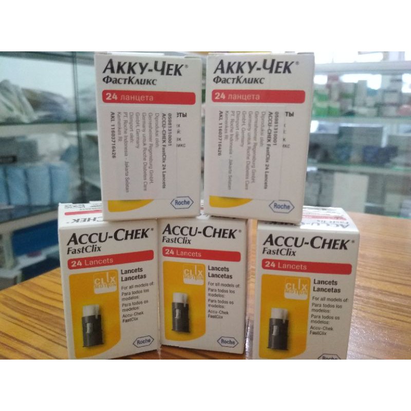FastClix Accu Chek Guide Lancet 24/ Jarum Lancet AccuChek Guide