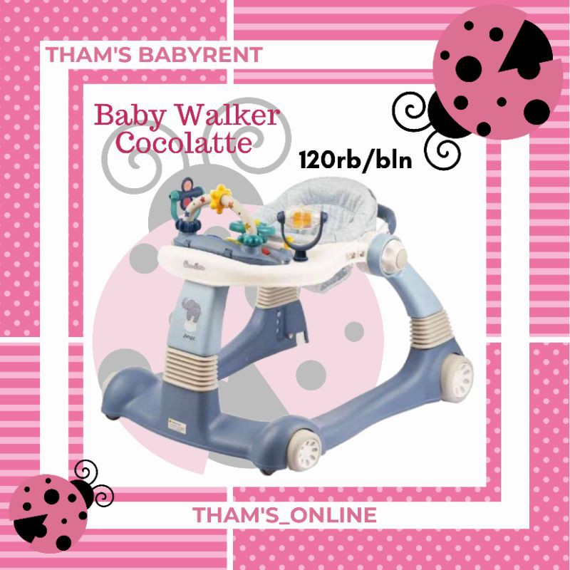 Sewa Baby Walker Cocolatte