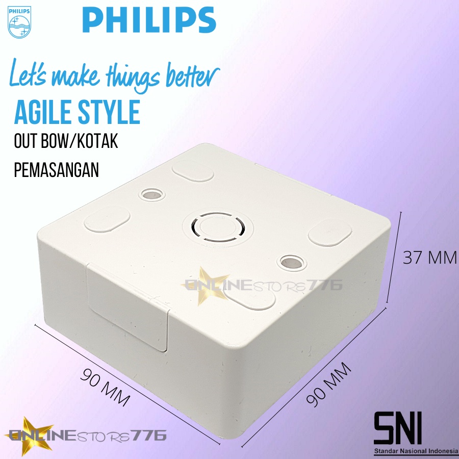 Philips AgileStyle Outbow Installation Box / Outbow Doos Philips