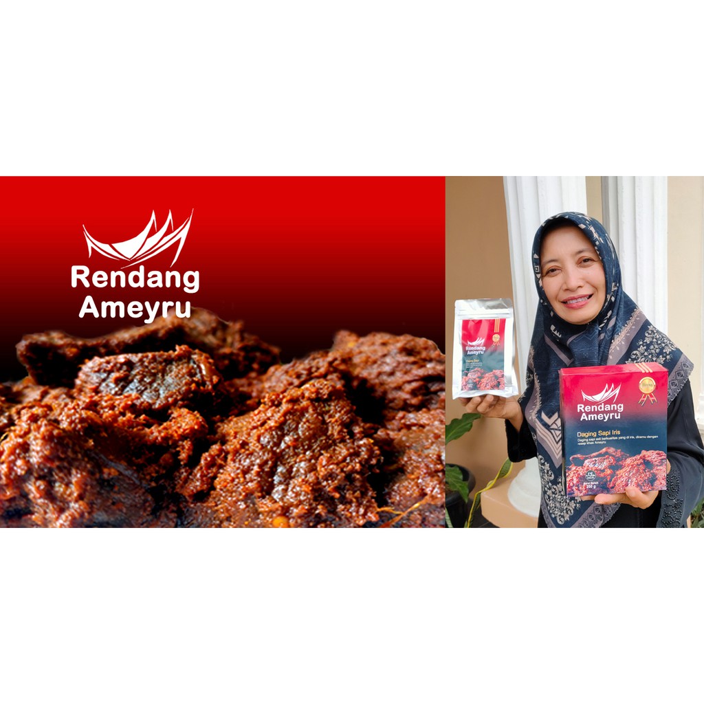 

Rendang Daging Sapi Ameyru 250g