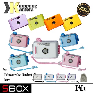 SBOX W1 Kamera Analog FREE Underwater Case dan Pouch (bukan kodak fujifilm disposable simpleace m35 m38 f9)