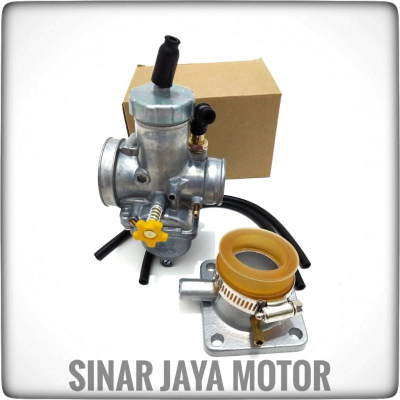 karburator karbu pe 24 26 28 rx king plus intake intek miring rxking paket