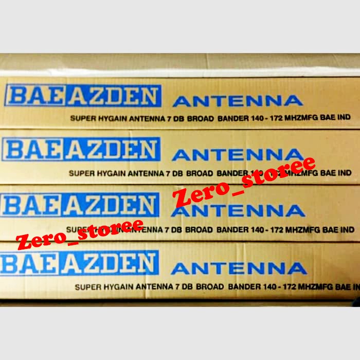 Bae Azden BAEAZDEN BAEASden Bae Gasden Antena Base VHF Hy gain bae gasden BaeGasden gazden