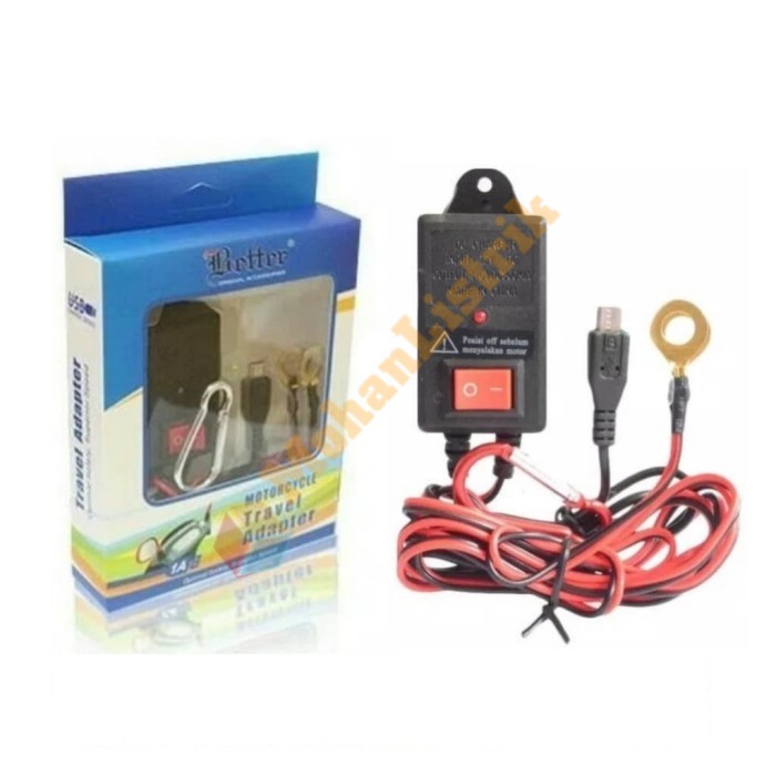 Charger Hp Aki Motor Accu Android IOS