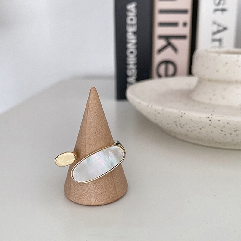 Fancyqube Cincin Bentuk Geometris Untuk Wanita