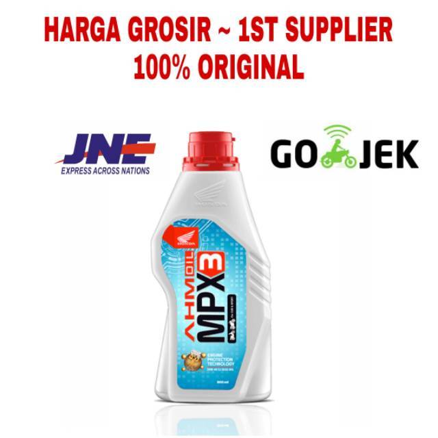 Ahm Oil Mpx3 Oli Motor Honda Mpx 3 Oli Motor Matic 20w 40 Mpx1 Mpx2 Oli Motor Shopee Indonesia