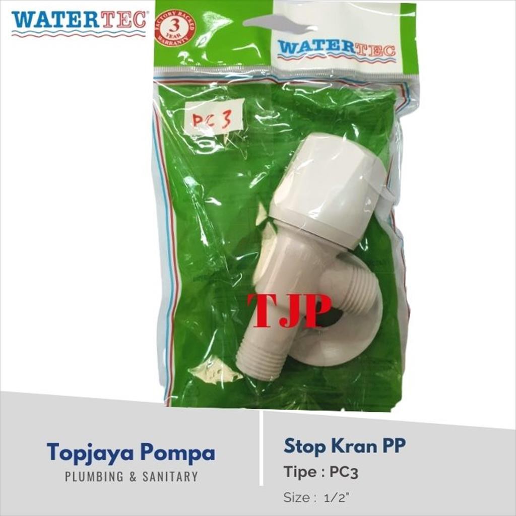 STOP KRAN PP WATERTEC 1/2&quot; PC3