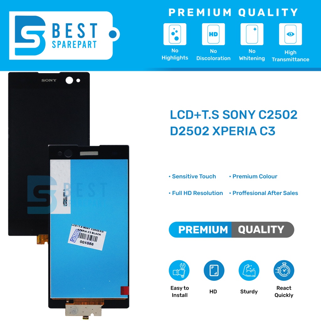 LCD TOCHSCREEN SONY C2502 / D2502 XPERIA C3