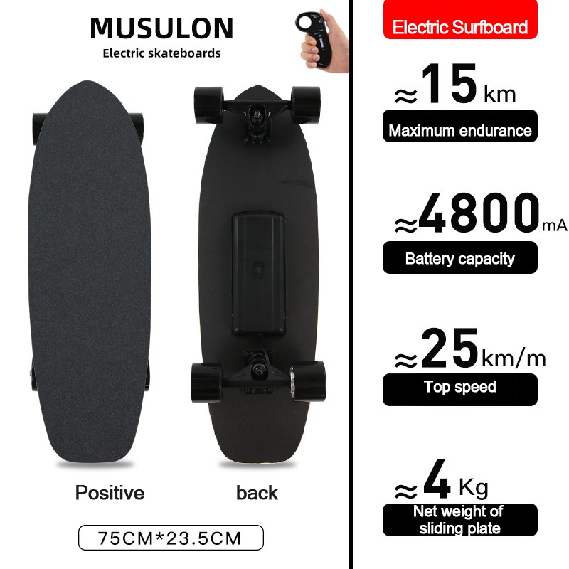 Sikat Elektrik Untuk Papan Seluncur / Skateboard