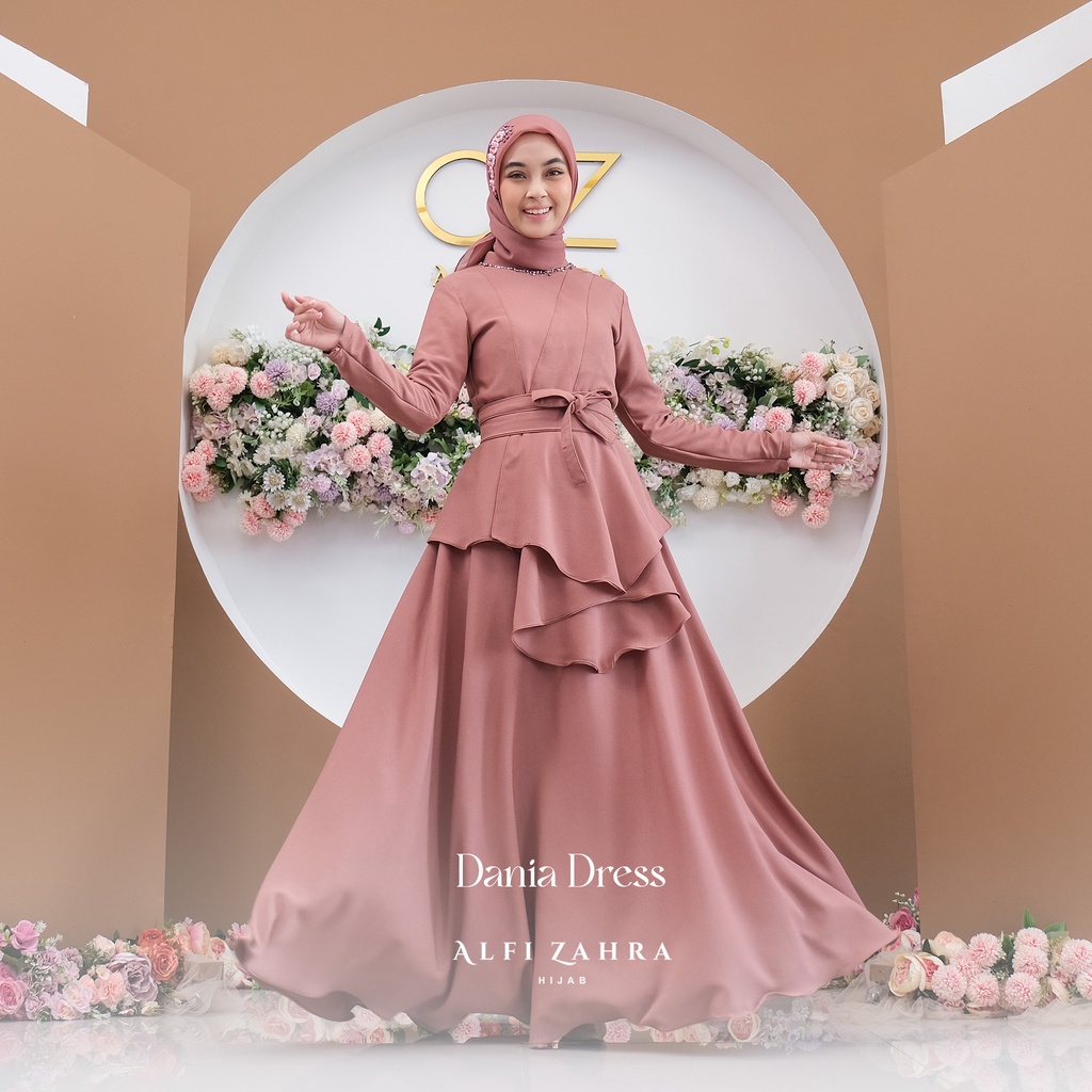 DANIA DRESS (Ready Stok)