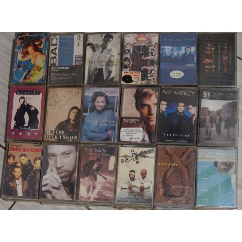 kaset pita barat dan indonesia