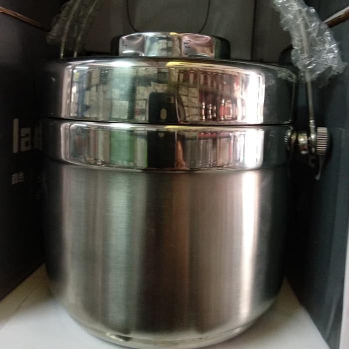 RANTANG STAINLESS/LUNCH BOX STAINLESS/TERMOS NASI LAUK STAINLESS 1.6 L