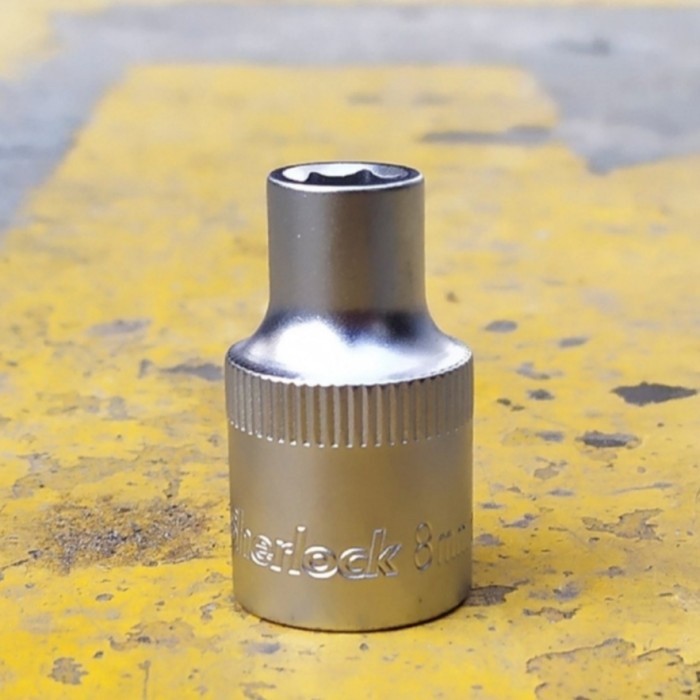 Kunci Shock 8 - 36 mm 6 PT Original Sherlock 1/2 inch 6 PT Mata Sok/Sock