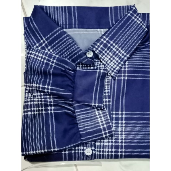 KEMEJA GUILEN L XL XXL Tangan Balon-Nevi