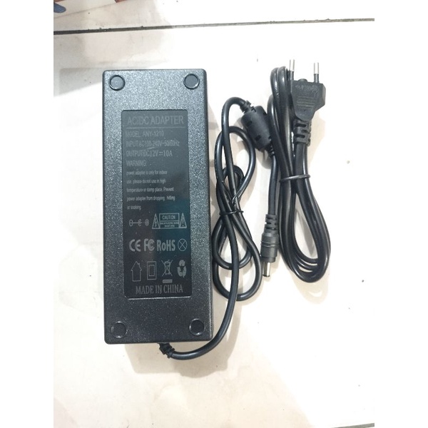 Adaptor Switching 12v 10a Power Supply 10 Ampere 12 Volt High Quality