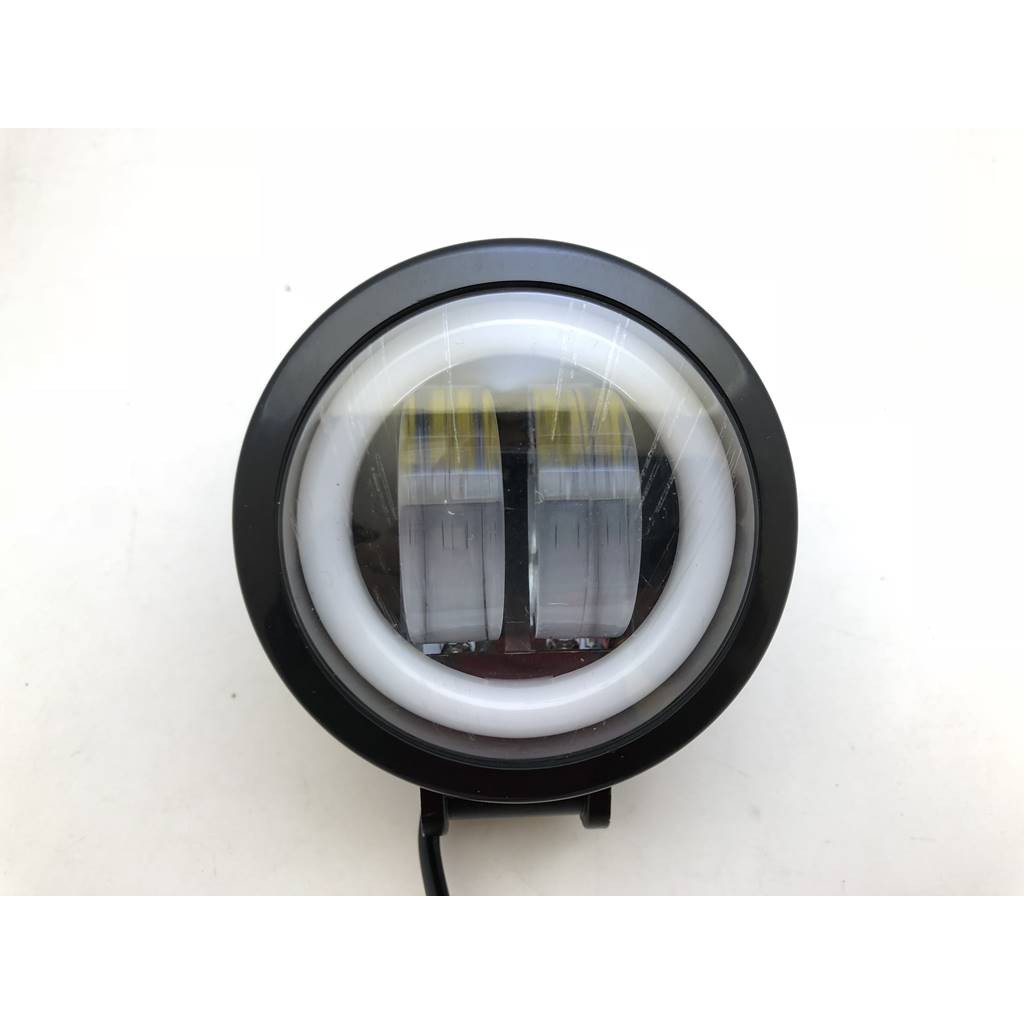 LAMPU LED CWL BULAT 2 MATA 20 WATT SOROT CUT OFF ANGEL EYE M20 LAMPU SOROT A10 MERK XWB SKU-2048