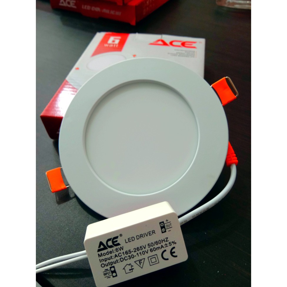 LAMPU DOWNLIGHT LED PANEL ACE INBOW 6W