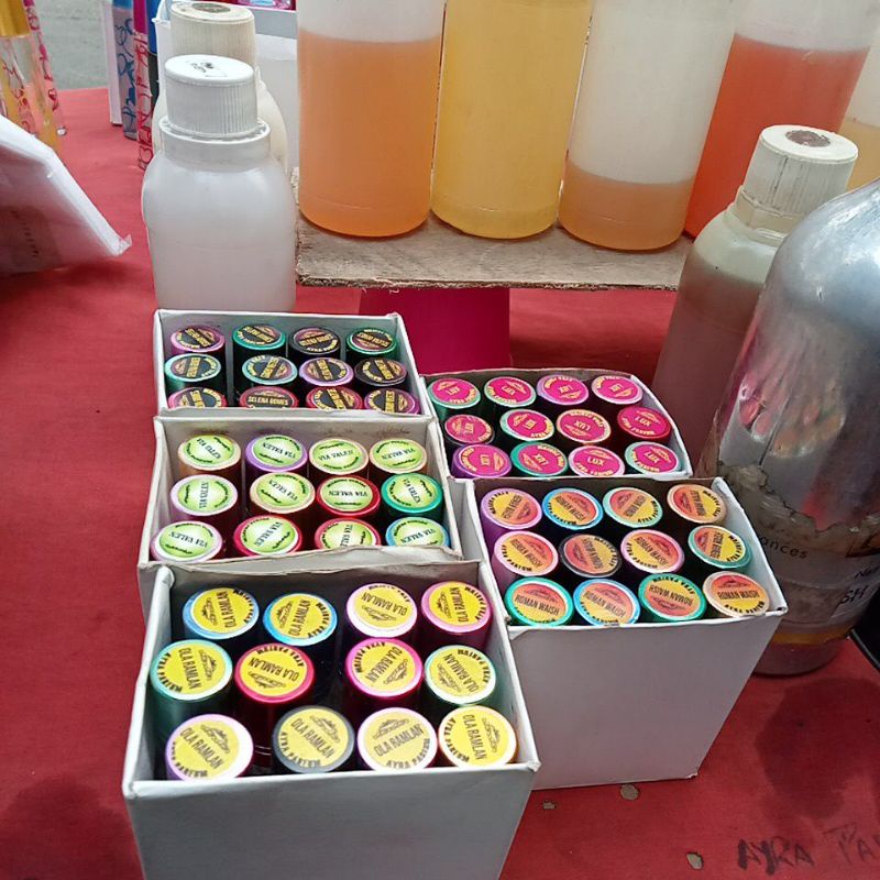 parfum roll on7ml harga jomplang/5lusin isi 60botol