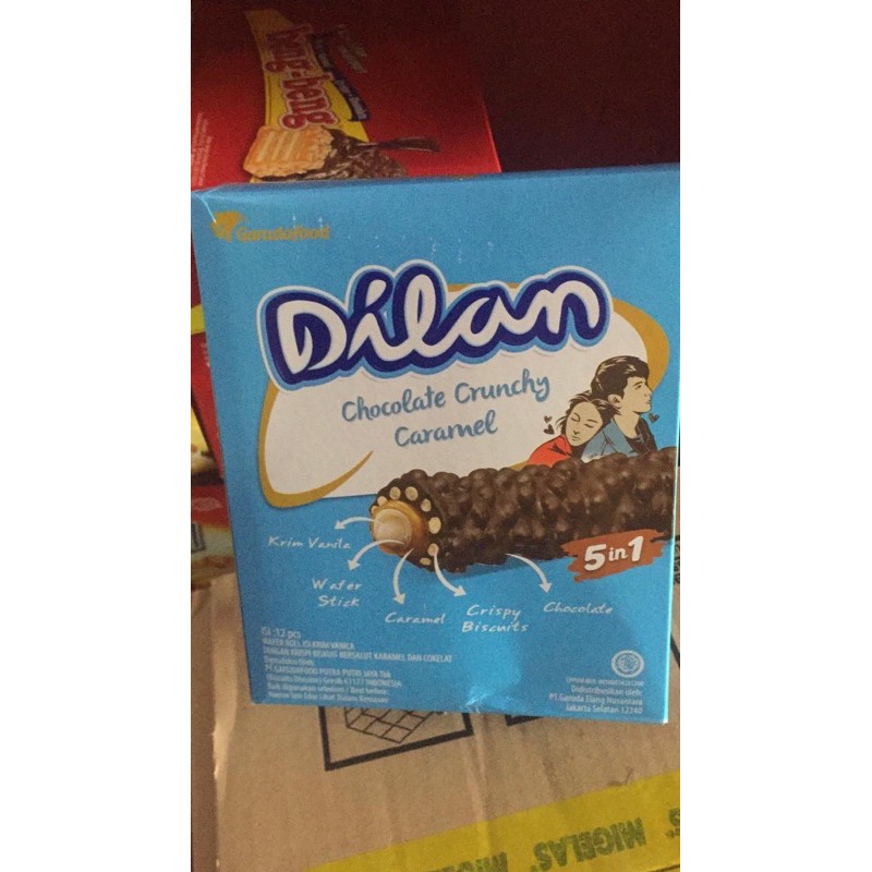 

Coklat Dilan 1 box isi 12pc