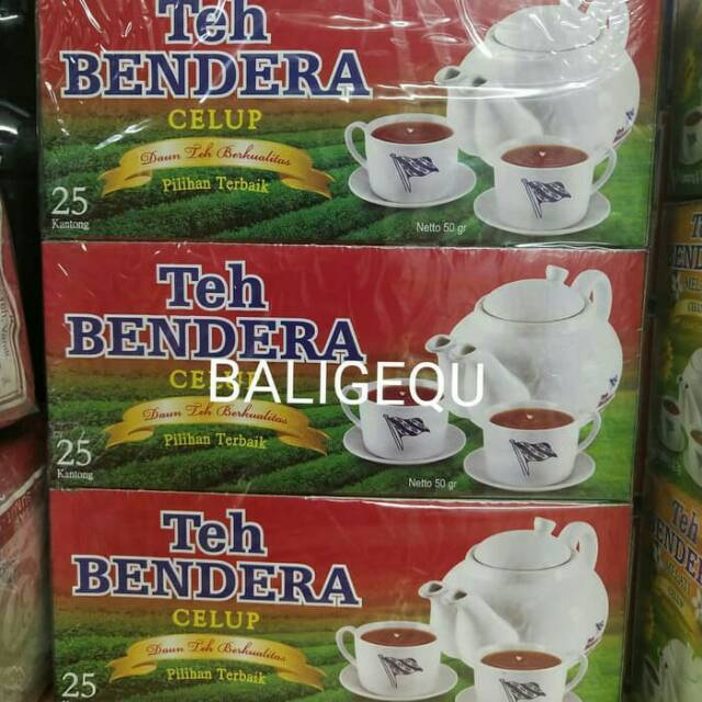 

Teh BENDERA Celup