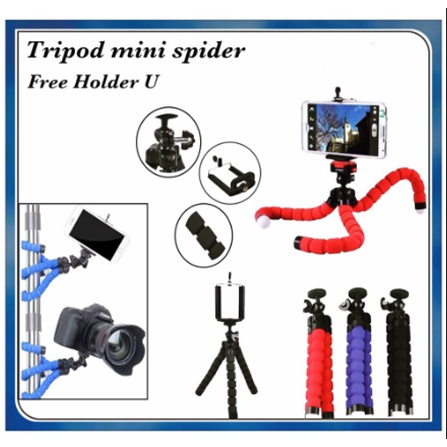 MINI TRIPOD SPIDER Holder U Medium / Tripod Mini Octopus