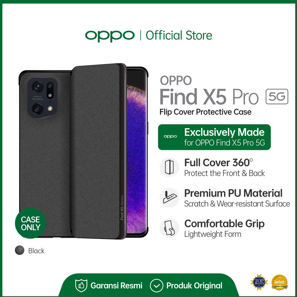 OPPO Find X5 Pro 5G Flip Cover Protective Case